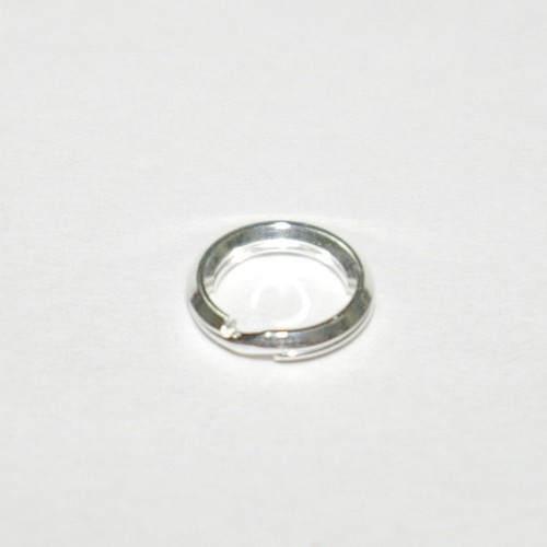 WHOLESALE LOTS 925 Sterling Silver 7mm SPLIT RINGS Key Chain Style Jump Rings - Picture 3 of 24