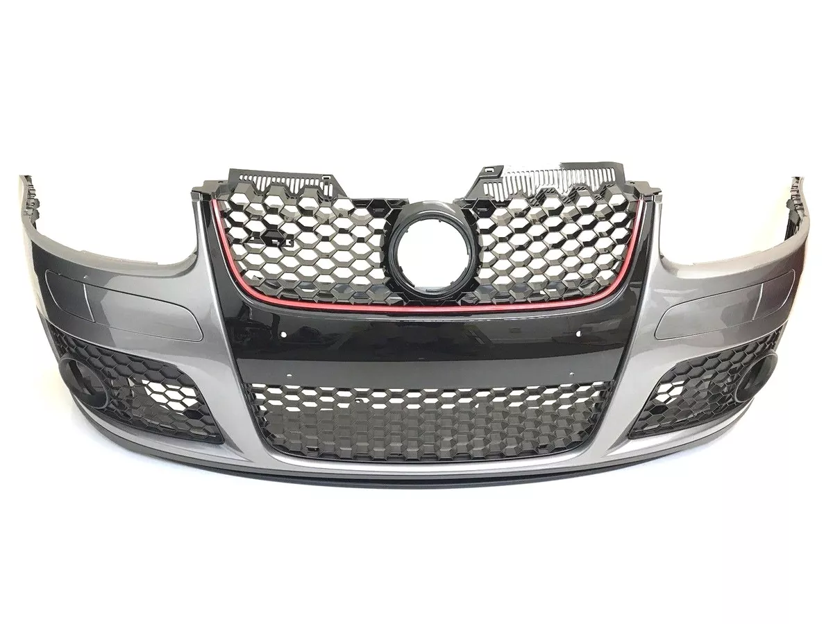 VW Golf MK5 GTi Style New Front Bumper Painted LA7T United Grey