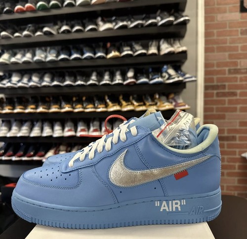 Original CI1173 400 Nike Air Force 1 Low Off-White MCA University Blue Größe 13 - Bild 10 von 24