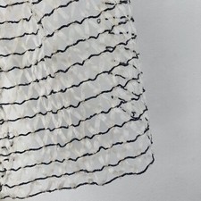 "stoffdesign!"SALE% NETWORK* Stoff Leinen Meterware Gitter creme Nya Nordiska