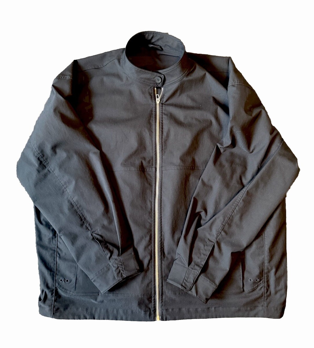 ルルレモン フード付きジャケット マスタード　サイズ6 Lululemon Twill Full-Zip Jacket Men XS Compass Khaki Relaxed