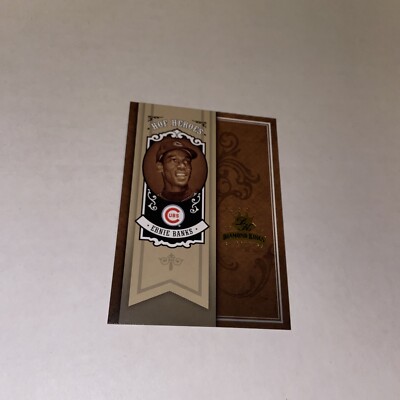 2005 Diamond Kings Ernie Banks HOF Heroes Smooth Surface Variation SSP? Cubs