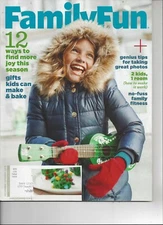 FAMILY FUN Magazine December January 2013 Gifts Kids can Make
