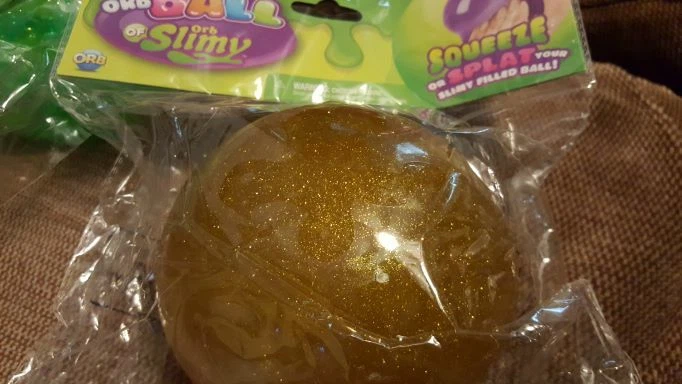 orb slimy™ glitter slime ball