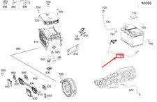 Capteur de batterie MERCEDES-BENZ AMG GT X290 A0009054516 NEUF ORIGINE