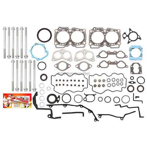 Full Gasket Set Head Bolts for 9098 Subaru Impreza Legacy 2.2L SOHC