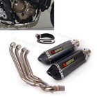 For Honda CBR650R/F CB650F/R Exhaust System Header Pipe Slip On CB650R 2014-2023