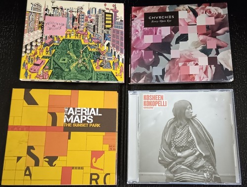 4 x CDs: Architecture In Helsinki, CHVRCHES, Aerial Maps, Kosheen Kokopelli