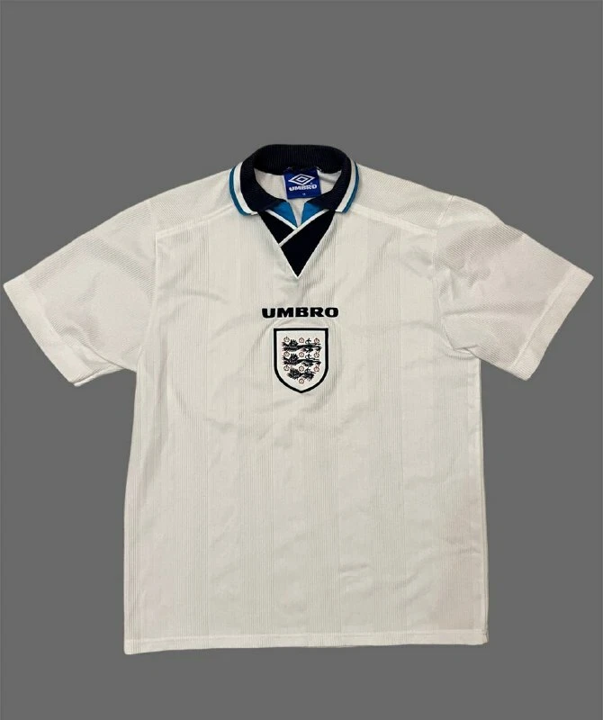 ENGLAND HOME FOOTBALL SHIRT 1995/1997 VINTAGE SOCCER JERSEY UMBRO ADULT SIZE M