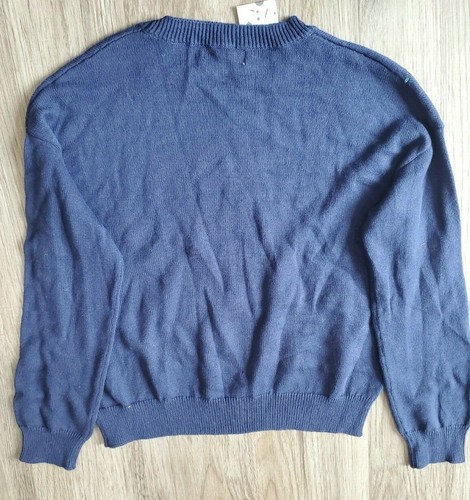 Harper Canyon Girls Sweater Size M 8-10 Blue Christmas Lights Sequin - Picture 3 of 3