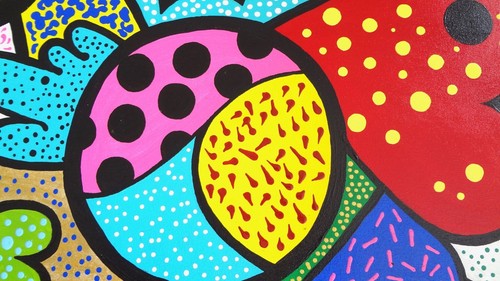 Lienzo grande pintura de amor ""EL COLOR DEL AMOR"". ARTE CONTEMPORÁNEO MARIPOSA. - Imagen 8 de 12