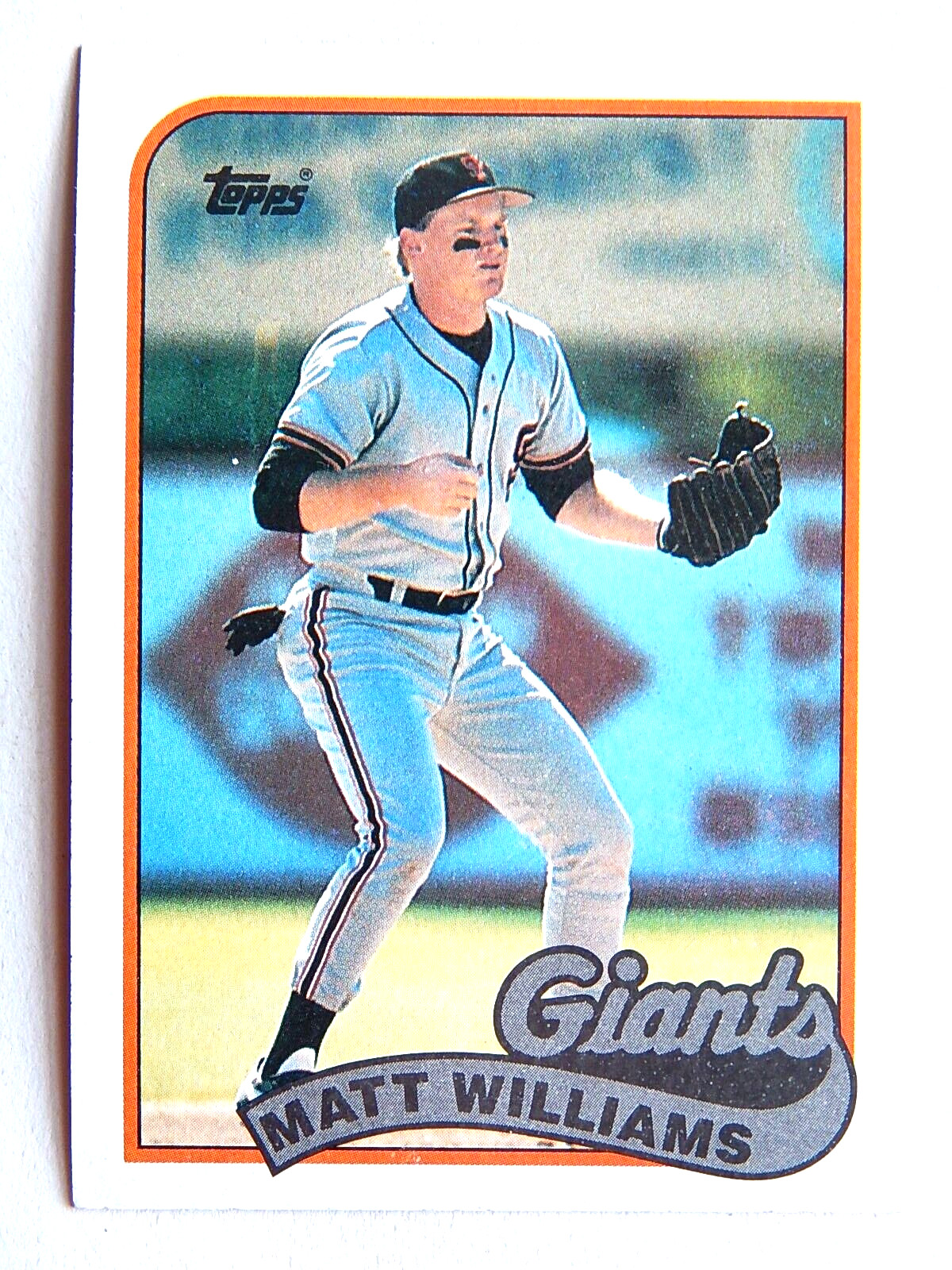 Matt Williams #628 Topps 1989 Baseball Card (San Francisco Giants)*