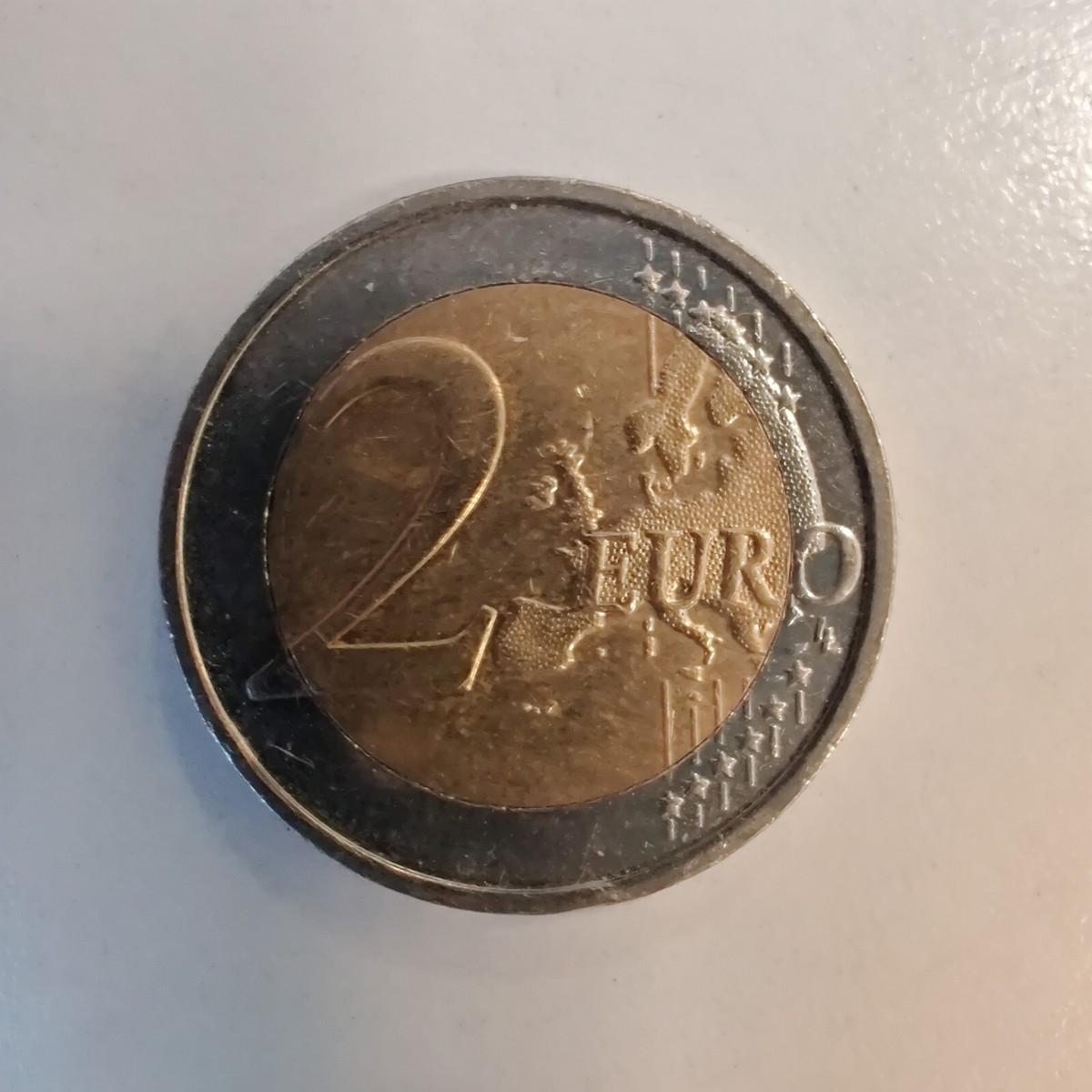 Monnaie 2 Euros Commémorative Roi Albert II Belgique 2011 - Occasion, Collection