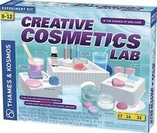 Creative Cosmetics Lab Science Kit | 16 Experiments Including Soaps, Bath Bombs,