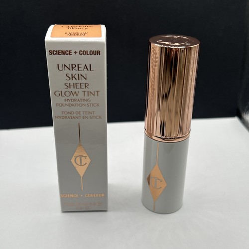 Charlotte Tilbury Unreal Skin Sheer Glow Tint Foundation Stick #8 Medium- BNIB - Picture 4 of 6