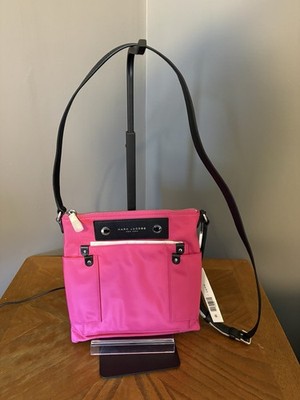 Marc Jacobs Biker North/South Crossbody Bag   Hot Pink
