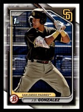 2024 Bowman Prospects - J.D. Gonzalez #BP-111 1st
