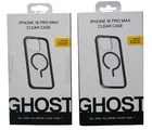 lot 2 dbrand Ghost The zero-Yellowing clear case for iPhone 16 Pro Max