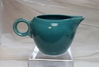 Vtg Fiestaware 2 Pint Turquoise Pitcher