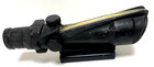 TRIJICON ACOG 3.5X35MT5:15 Rifle Scope, Black, Used #195433 1