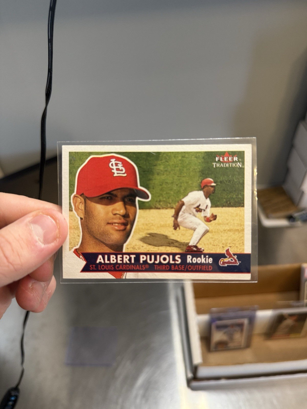 2001 Fleer Tradition Albert Pujols Rookie RC #451 Cardinals