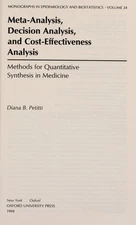Meta-Analysis, Decision Analysis, and Cost-Effectiveness Analysis