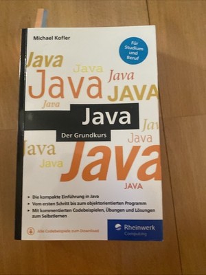 Java - Der Grundkurs - Programmierung Lernen - Michael Kofler