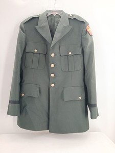 Military Uniform Collector's Vintage Army Dress Jacket Green Uniform 41 Regular