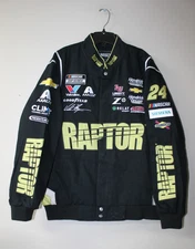New NASCAR #24 William Byron Raptor embroidery twill cotton jacket men's L