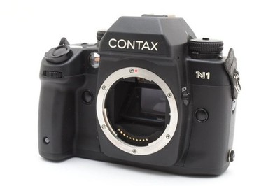 Contax N1 35mm SLR Film Camera Black Body only From JAPAN Tested