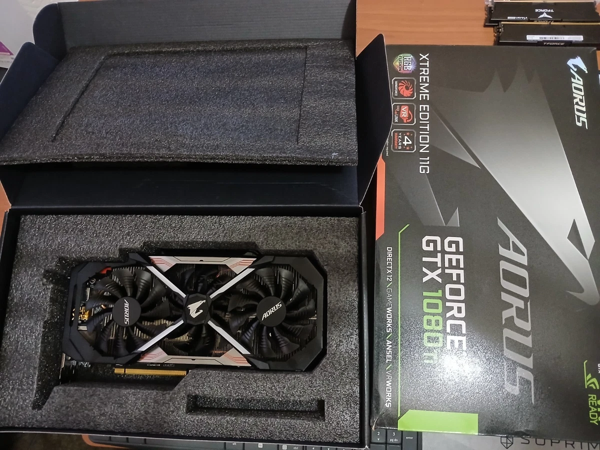 GIGABYTE NVIDIA GeForce GTX 1080 Ti Computer Graphics Cards for