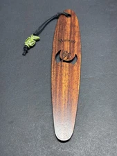 NEW bookmarks are handcrafted from the Hawaiian koa hardwood with Palm Tree