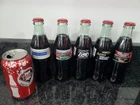 Vintage Coca Cola Coke Bottles And Can,  PHILADELPHIA area And Box