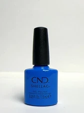 CND Shellac Gel Polish Motley Blue 0.25oz
