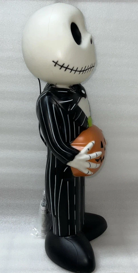 Molde soplador calabaza iluminado Disney Pesadilla antes de Navidad Jack Halloween 24" Foto 4 de 4