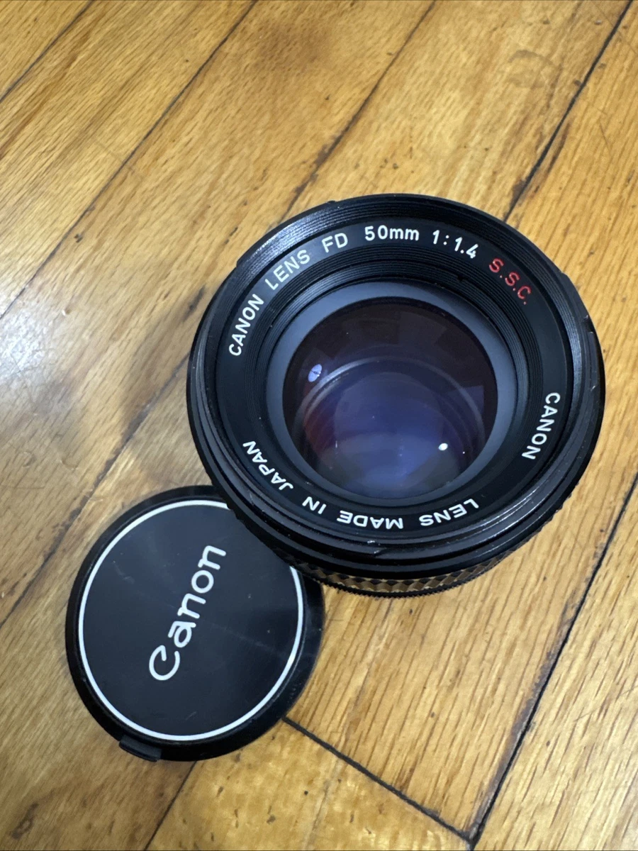 Canon FD 50mm f/1.4 Camera Lenses for sale | eBay