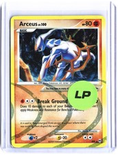 Arceus Holo Rare Arceus AR8 LP on eBay