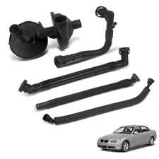 New 5 PCS PCV Crankcase Vent Valve Breather Hose Kit for BMW E46 325i 330i 325Xi