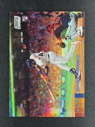 Yordan Alvarez 2020 Topps Stadium Club Chrome Refractor SP RC ROOKIE #69 ASTROS - Picture 1 of 2