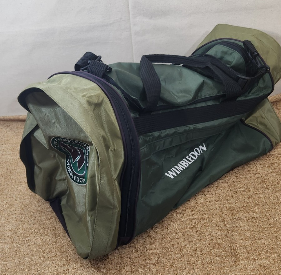 Wimbledon the championships authentic tennis gear bag 1980’s/90’s