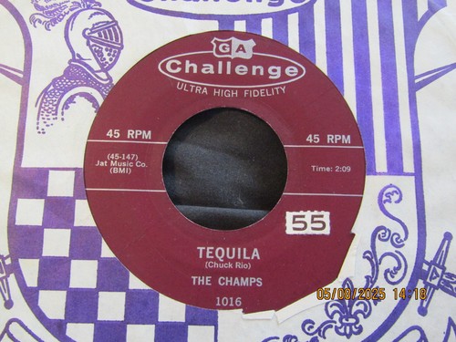 THE CHAMPS-TEQUILA-CHALLENGE ORIG SLEEVE NICE