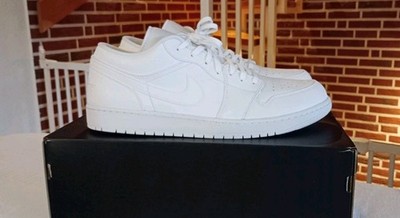 Nike Air Jordan 1 Low White/White/White US 16 EU 50,5  Neu in OVP