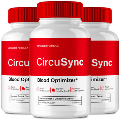 Circu Sync Capsules, Official Circusync Supplement Support Pills (3 Pack)