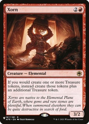 MTG Magic the Gathering Xorn (AFR-167/3168) The List LP - The List