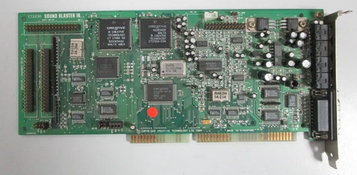 Creative Sound Blaster 16 CT2230 16-Bit ISA ,getestet, FUNKTIONIERT