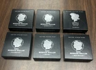 SET OF 6 - 2021 MORGAN & PEACE DOLLAR SILVER COMMEMORATIVE COINS - P D O S CC