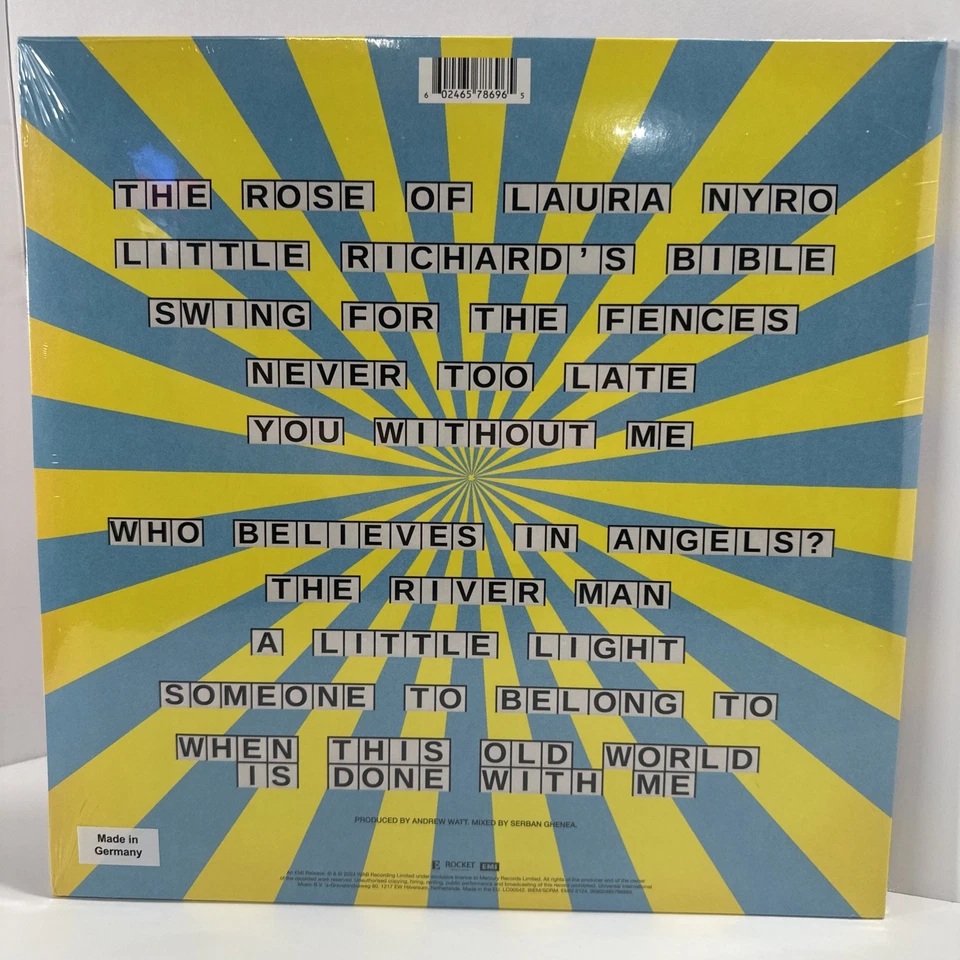 ELTON JOHN & BRANDI CARLILE - WHO BELIEVES IN ANGELS -TRI-COLOR VINYL LP " NEW " - Image 2 of 3