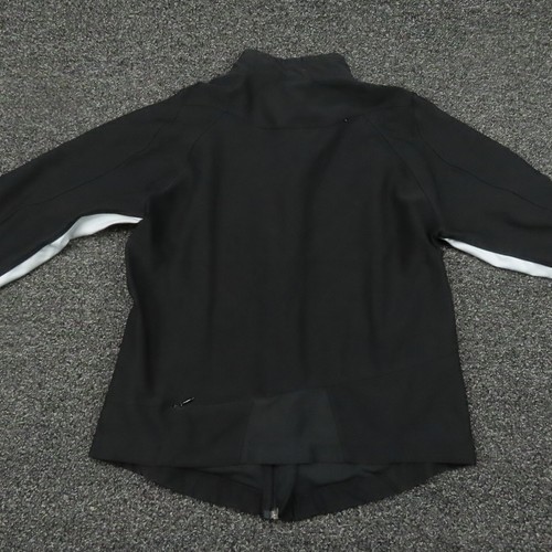 Nike Jacket Girls Medium Black Dri-Fit Full Zip Mock Neck Long Sleeve Gym Youth - Picture 8 of 10
