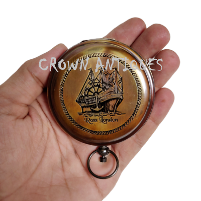 ROSS LONDON コンパス Ross London Vintage Pocket Compass 2