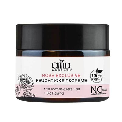 CMD Naturkosmetik Rose Exclusive Feuchtigkeitscreme 50 ml - reife Haut - vegan